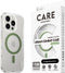 PanzerGlass CARE by PG Green MagS iPhone 16 Pro - Soft Case - Milieuvriendelijk en MagSafe geschikt - Transparant