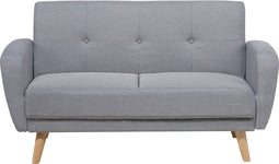 FLORLI - Slaapbank - Lichtgrijs - Polyester