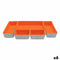 Basket spelset Confortime 5 Onderdelen Vilt 27,5 x 20 x 5,3 cm (5 Onderdelen) (6 Stuks)