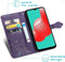 imoshion Hoesje Geschikt voor Samsung Galaxy A32 (4G) Hoesje Met Pasjeshouder - imoshion Mandala Bookcase - Paars