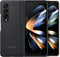 Samsung Galaxy Z Fold4 - Slim Standing Cover - Zachte silicone - Zwart