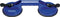Zuignaphandvat | PROMAT | | draagvermogen 80 kg hoofd-d. 118 mm | 2 koppen ABS kunststof - 4000817214
