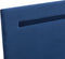 vidaXL - Bedframe - met - LED - stof - blauw - 160x200 - cm