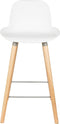 Zuiver Albert Kuip Barkruk 65 cm Wit - Set van 2