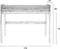Zuiver Barbier Bureau Hout Zwart
