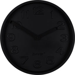 Zuiver Concrete Time Klok Zwart