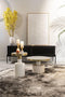 Zuiver Glam Salontafel Rond 60 cm Wit/ Goud