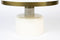 Zuiver Glam Salontafel Rond 60 cm Wit/ Goud
