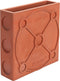 Zuiver Graphic Vaas Plat Terracotta