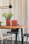 Zuiver Graphic Vaas Plat Terracotta