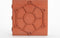 Zuiver Graphic Vaas Plat Terracotta