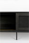 Zuiver Hardy Dressoir Eikenhout Zwart