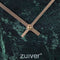 Zuiver Marble Time Klok/ Wandklok Rond Marmer Groen