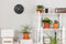 Zuiver Marble Time Klok/ Wandklok Rond Marmer Groen
