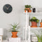 Zuiver Marble Time Klok/ Wandklok Rond Marmer Groen