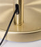 Zuiver Metal Bow Vloerlamp/ Booglamp Goud