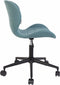 Zuiver OMG Bureaustoel Zwart/Blauw