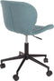 Zuiver OMG Bureaustoel Zwart/Blauw
