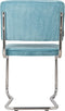 Zuiver Ridge Kink Rib Eetkamerstoel - Blauw