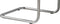 Zuiver Ridge Rib Armstoel - Rood - Set van 2