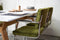 Zuiver Ridge Rib Eetkamerstoelen met armleuning Oranje - Set van 2