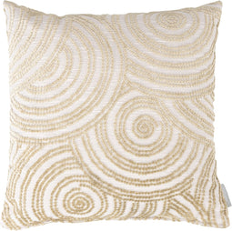 Zuiver Rings Kussen Naturel Champagne