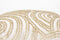 Zuiver Rings Kussen Naturel Champagne