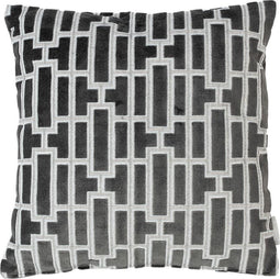 Zuiver Scape Kussen 45x45 Denim Zwart
