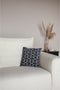 Zuiver Scape Kussen 45x45 Denim Zwart
