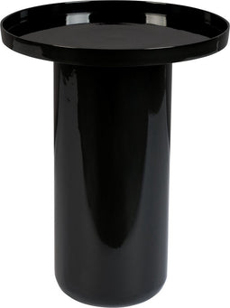Zuiver Shiny Bomb Bijzettafel Rond 40 cm Metaal Zwart