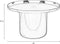 Zuiver Shiny Bomb Salontafel Rond 67 cm Metaal Zwart