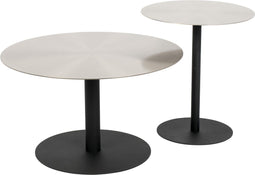 Zuiver Snow Brushed Salontafel Zilver