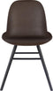 Zuiver Stoel Albert Kuip Coffee - Set van 2