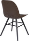 Zuiver Stoel Albert Kuip Coffee - Set van 2