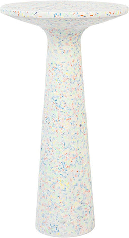 Zuiver Victoria Bijzettafel Rond 30 cm Gerecycled Plastic - Multi colour