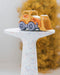 Zuiver Victoria Bijzettafel Rond 30 cm Gerecycled Plastic - Multi colour