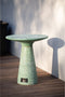 Zuiver Victoria Bijzettafel Rond 41 cm Terrazzo Groen