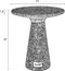 Zuiver Victoria Bijzettafel Rond 41 cm Terrazzo Groen
