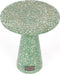 Zuiver Victoria Bijzettafel Rond 41 cm Terrazzo Groen