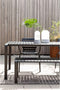 Zuiver Vondel Tuintafel 214x97 cm Aluminium Zwart