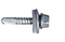 Schroefdoos CELO 7301 Verzinken Ø 6,3 x 32 mm Met sluitring Zeshoekig Boor (500 Stuks)