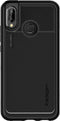 Huawei P20 Lite (2018) Hoesje - Spigen - Marked Armor Serie - TPU Backcover - Zwart - Hoesje Geschikt Voor Huawei P20 Lite (2018)