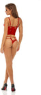 Ondergoed Set Bombshell Boudoir Rood (S)