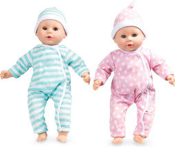 Melissa & Doug - Mine to Love Twins Luke & Lucy - Babypoppen voor jongens en meisjes