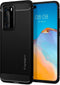 Spigen Huawei P40 Pro - Rugged Armor - Mil-grade met Air Cushion Technology - Zwart