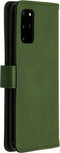 iMoshion Hoesje Geschikt voor Samsung Galaxy S20 Plus Hoesje Met Pasjeshouder - iMoshion Luxe Bookcase - Groen