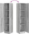 vidaXL - Hoge - Kast - Grijs - Sonoma - 35x39x168 - cm - Gelaagd - Hout