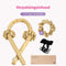 Soft & Silky - Heatless Curls - Satijnen Haarrollers - 2 scrunchies en 1 haarklip