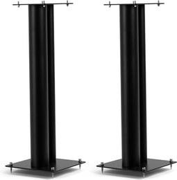 NorStone Stylum 3 - Luidsprekerstandaard - Verstelbare spikes - Mat zwart (2 stuks)