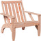 vidaXL - Tuinstoelen - Adirondack - 2 - st - 75x77x77 - cm - massief - douglashout